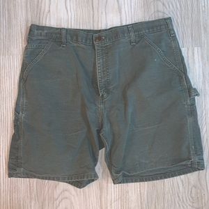 Men’s CARHARTT Army Green Shorts